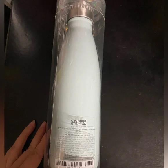 VS Pink Pineapple metal Water Bottle - Picture 2 of 4